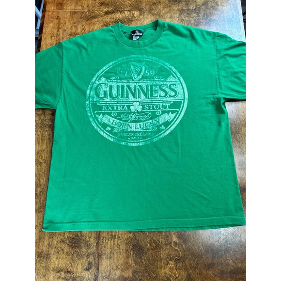 Guinness Graphic Tee with Iconic Logo - Picture 1 of 12